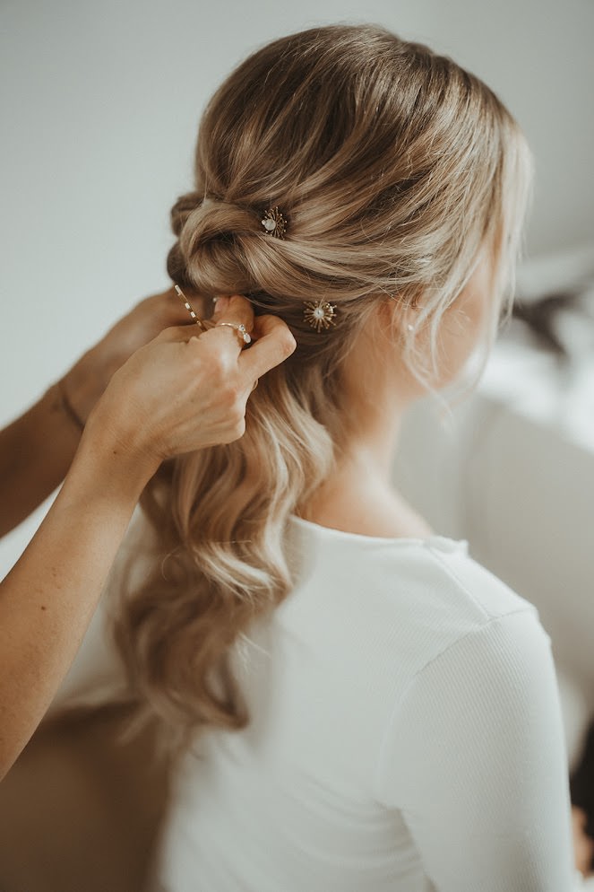 Hochzeit Braut Getting Ready