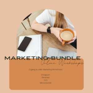 Marketing Bundle: Alle Online Workshops für Hochzeitsdienstleister