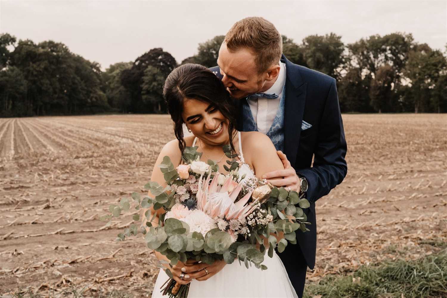 Schloss Meierhof Hochzeit Brautpaar