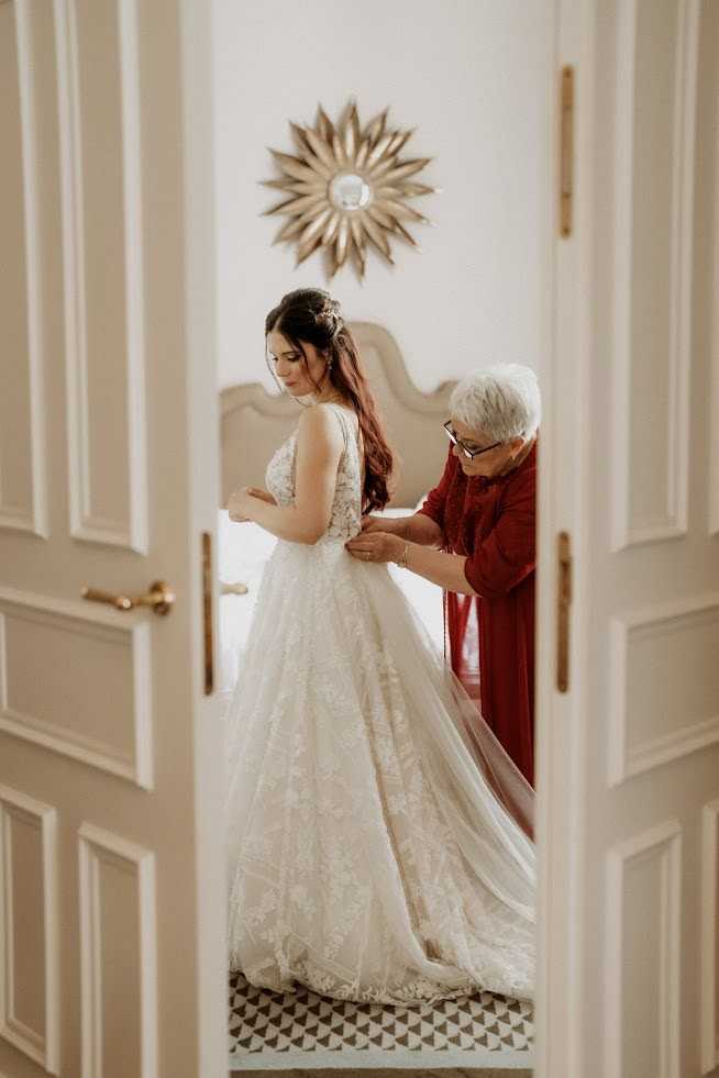 Hochzeit Schloss Bensberg Getting ready