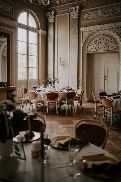 Hochzeit Schlosseller Tischdeko