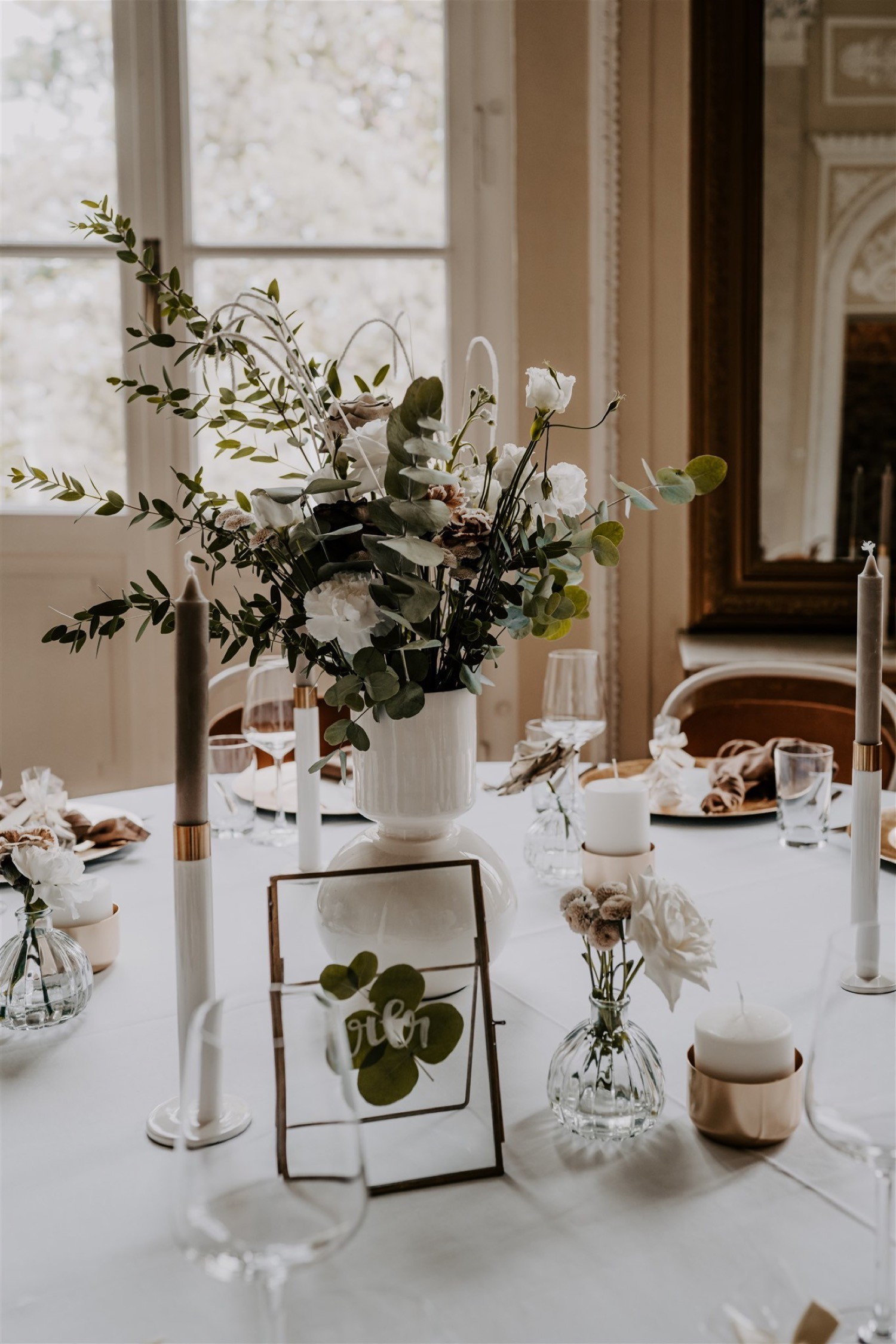 Hochzeit Schlosseller Tischdeko