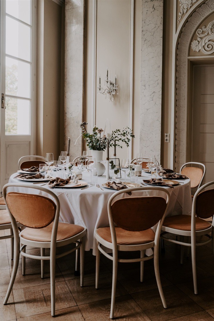 Hochzeit Schlosseller Tischdeko