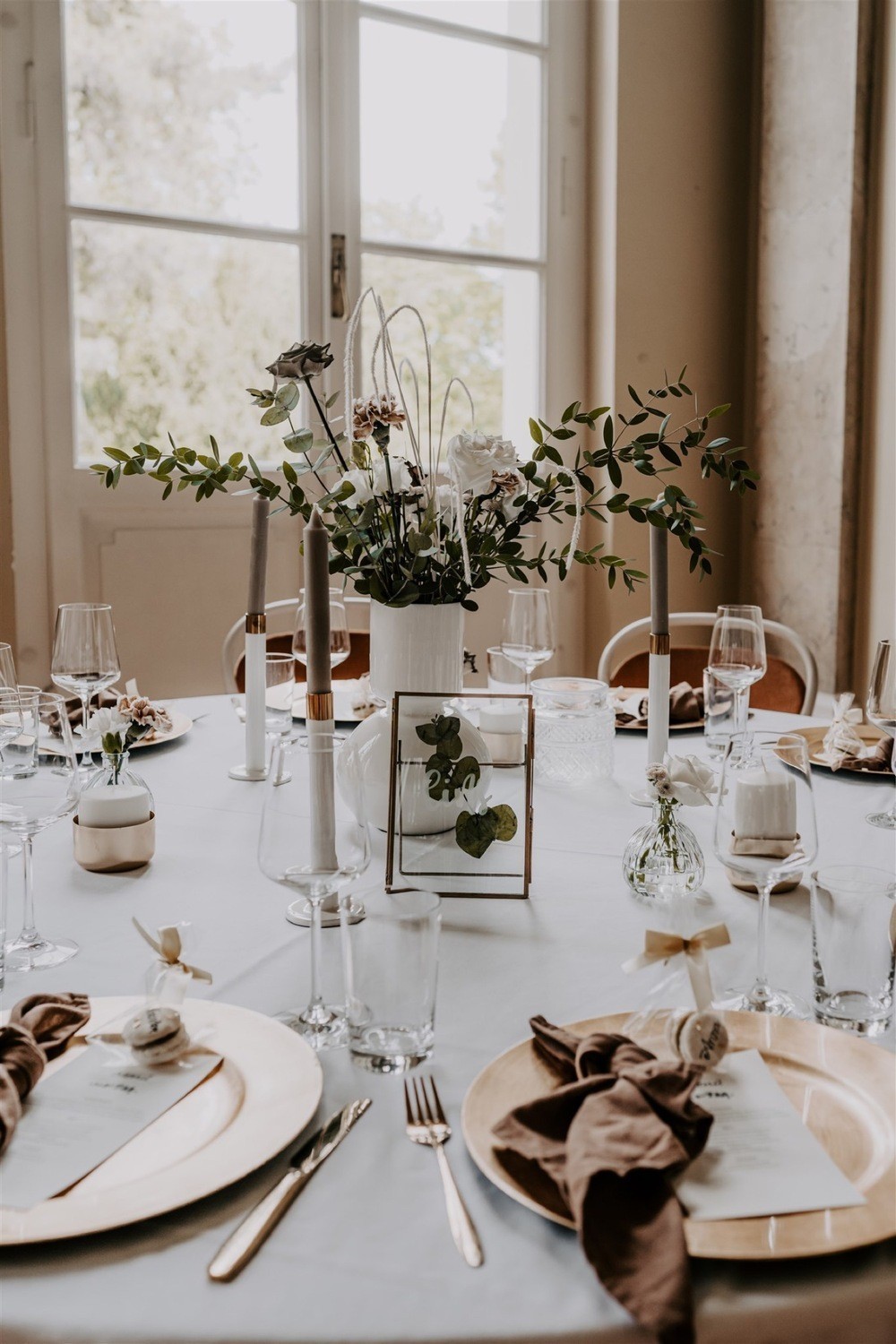 Hochzeit Schlosseller Tischdeko